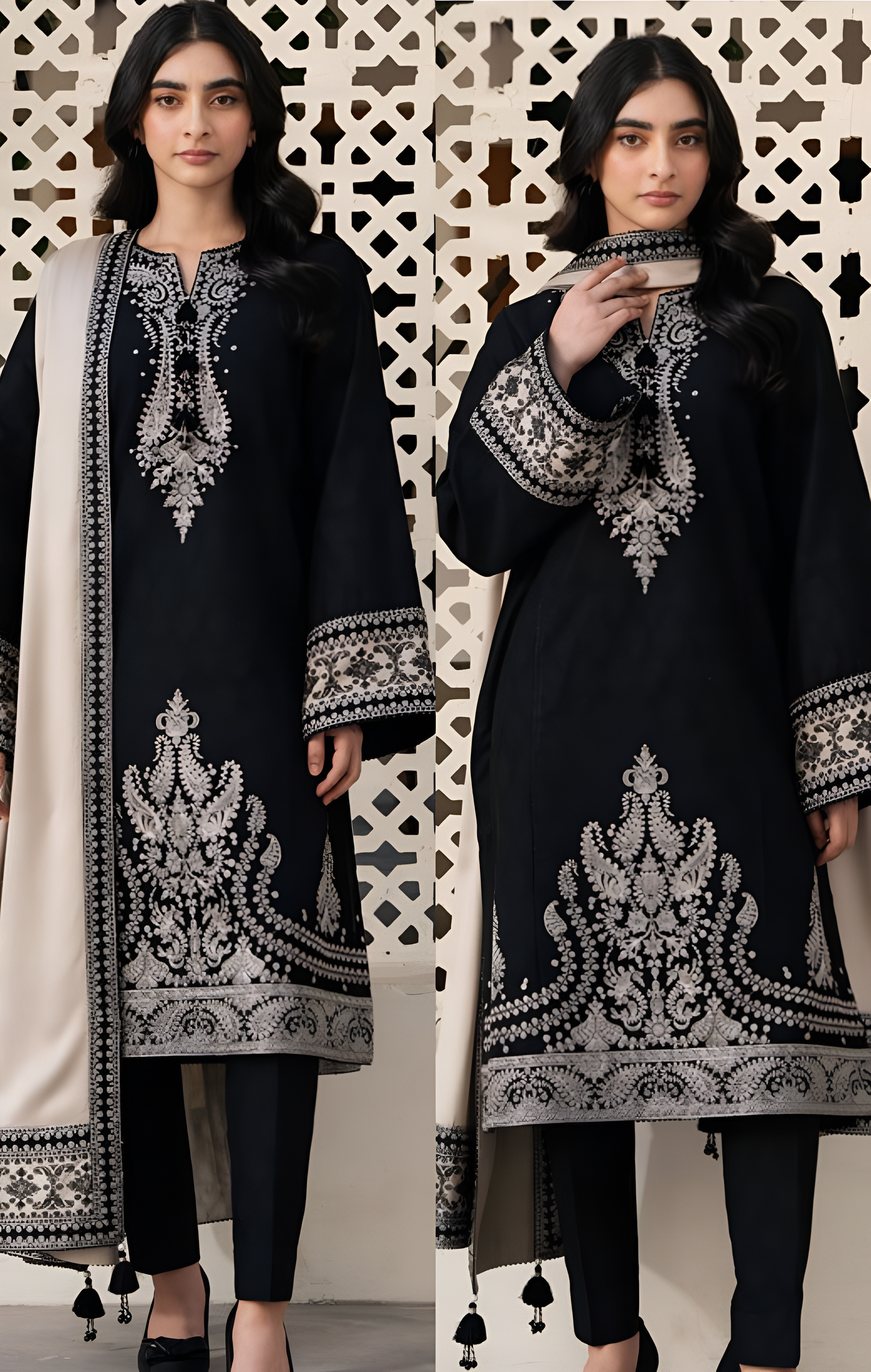 SUMMER COLLECTION - Lawn 3PC Embroidered