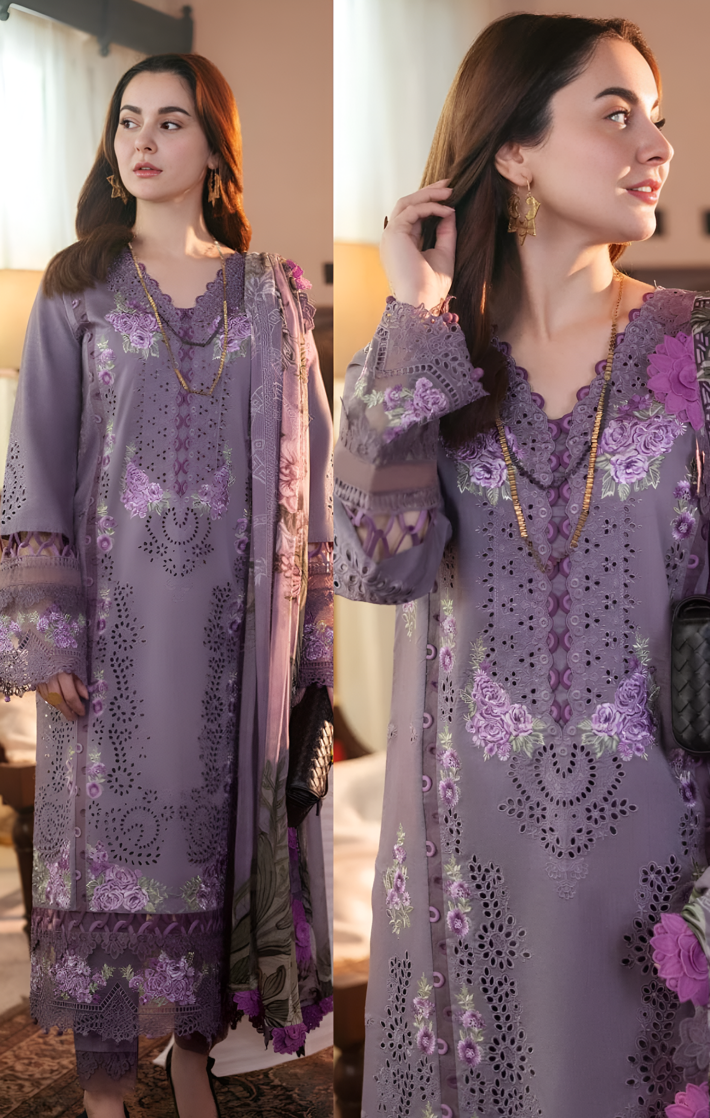 SUMMER COLLECTION - Lawn 3PC Embroidered