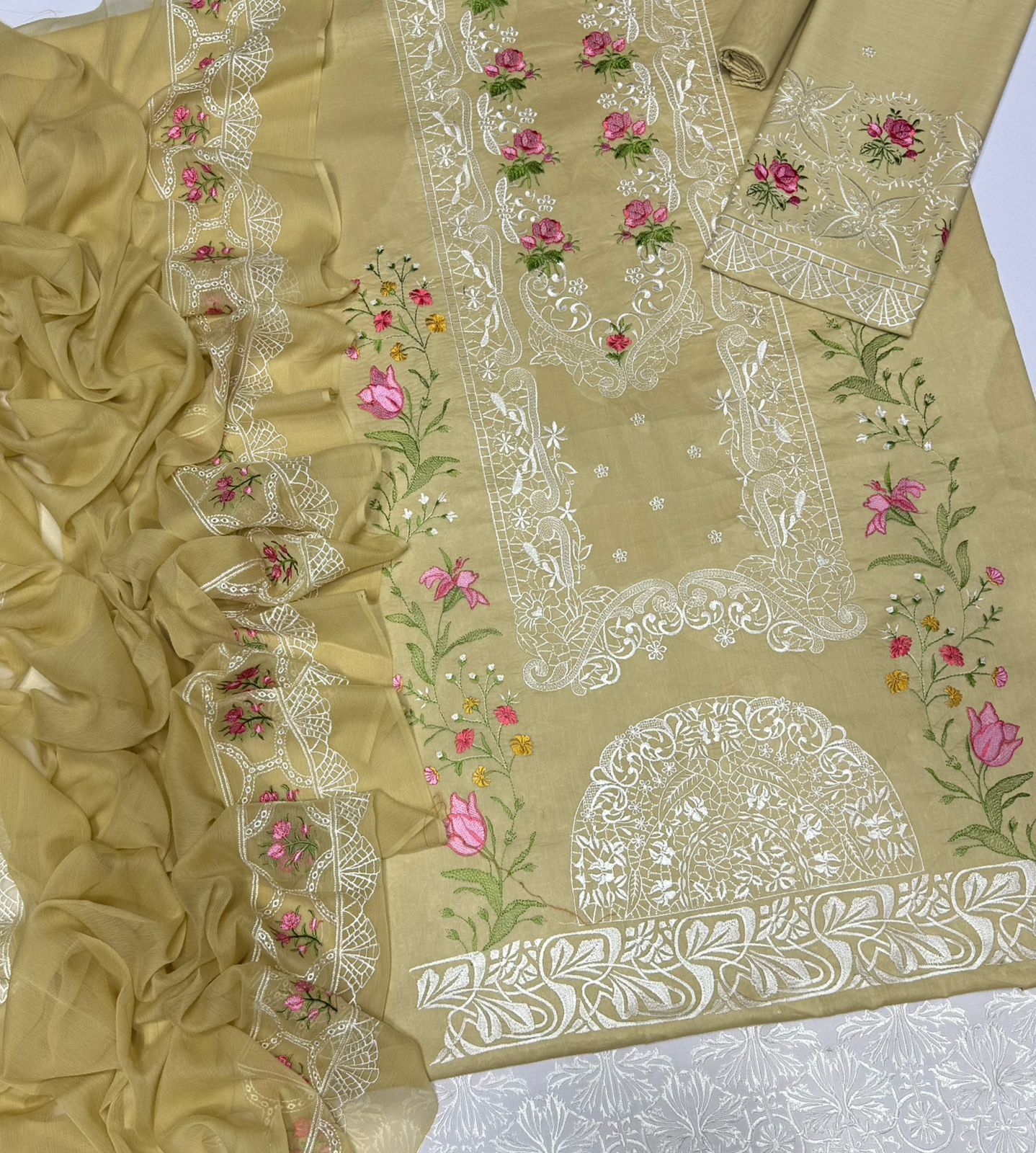 Summer Collection - Lawn 3PC Embroidered