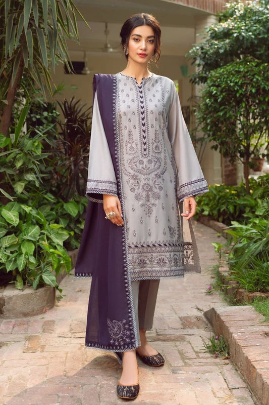 SUMMER COLLECTION - Lawn 3PC Embroidered