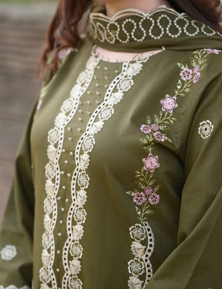 SUMMER COLLECTION - Lawn 3PC Embroidered