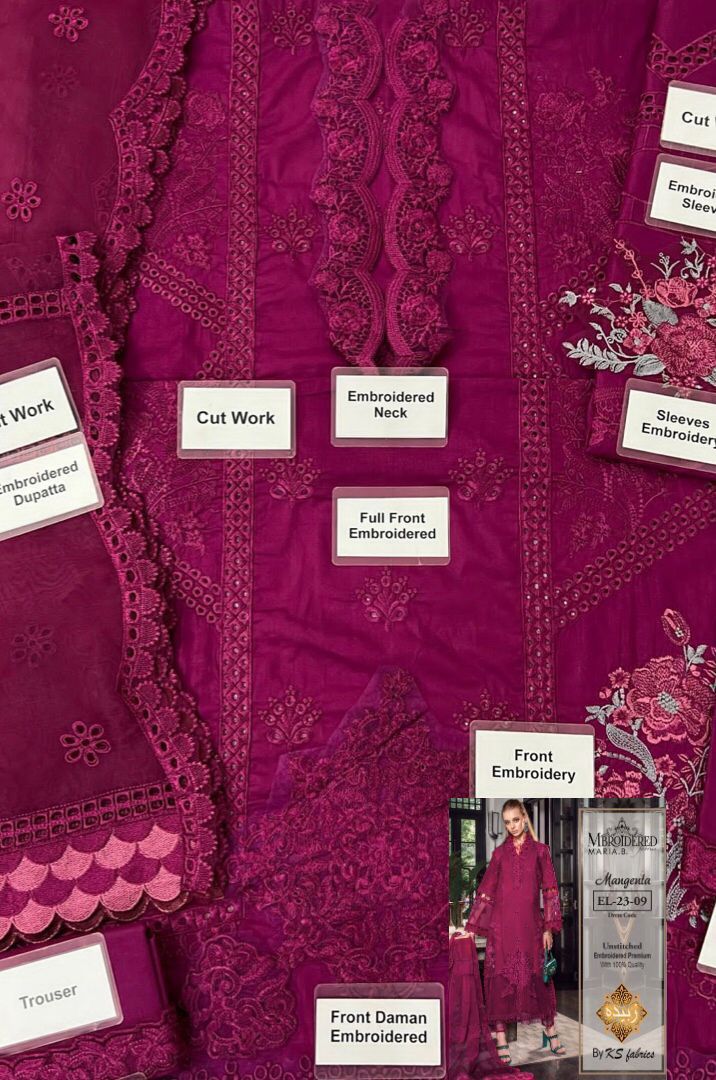 MARIA.B – Luxury Chikankari Collection