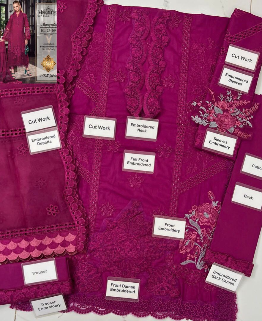 MARIA.B – Luxury Chikankari Collection