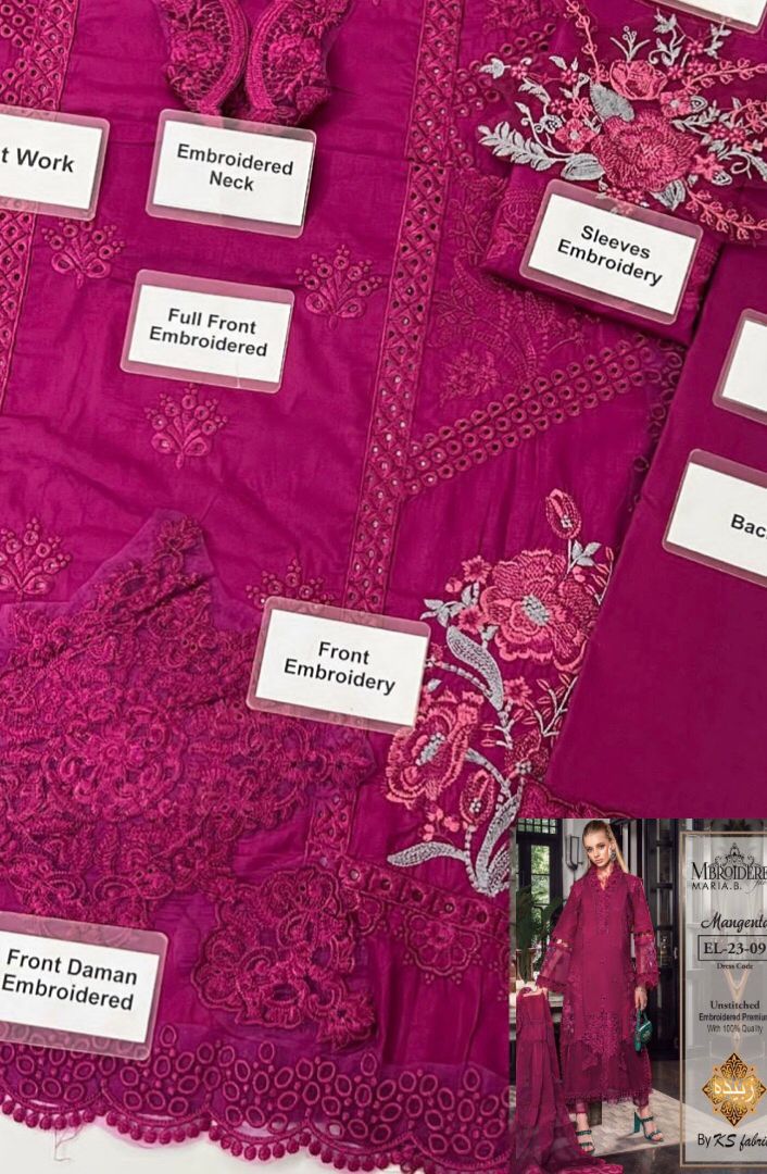 MARIA.B – Luxury Chikankari Collection