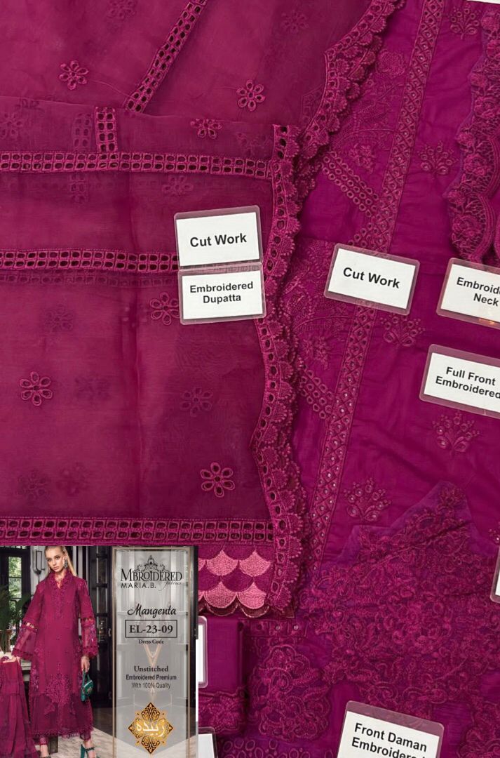 MARIA.B – Luxury Chikankari Collection