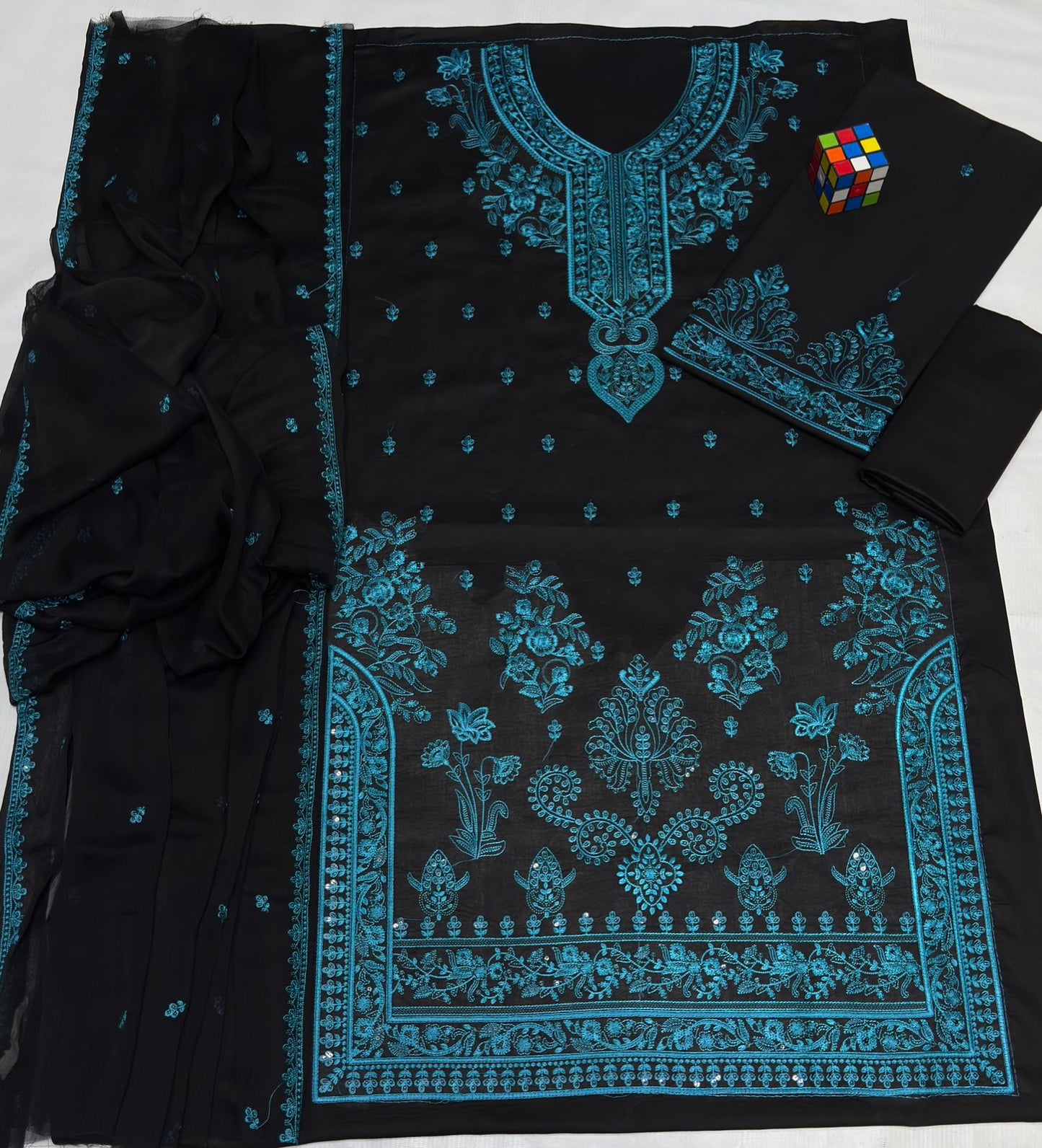 SUMMER COLLECTION - Lawn 3PC Embroidered