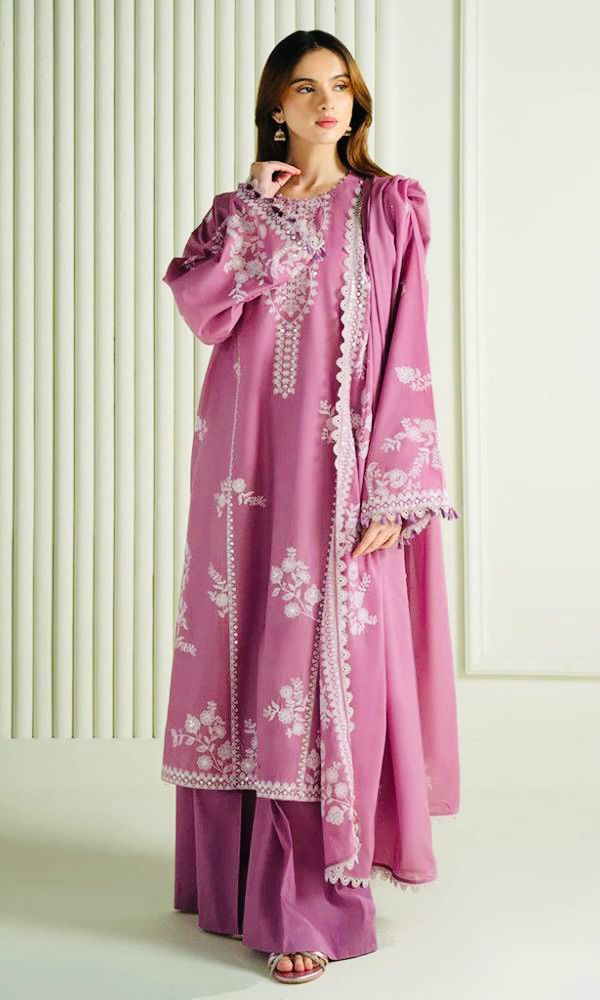 SUMMER COLLECTION - Lawn 3PC Embroidered