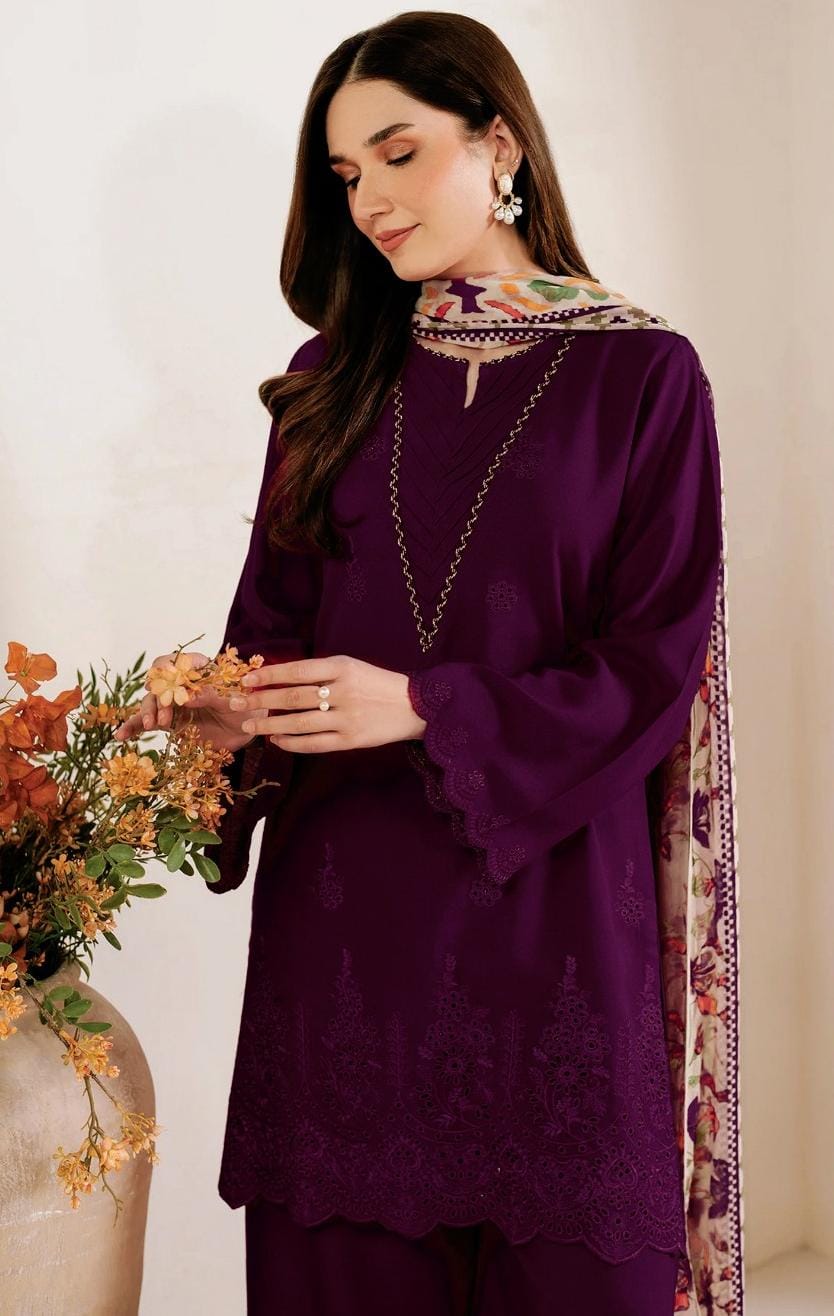SUMMER COLLECTION - Lawn 3PC Embroidered