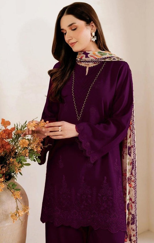 SUMMER COLLECTION - Lawn 3PC Embroidered