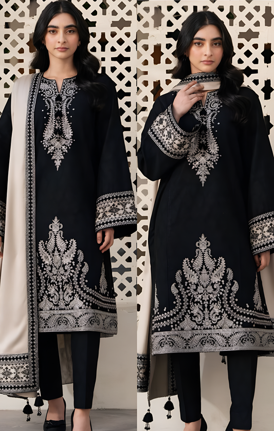 Summer Collection - Lawn 3PC Embroidered