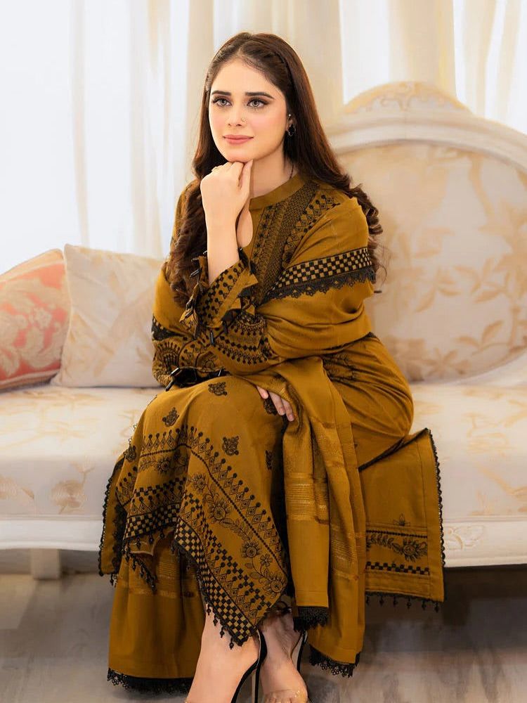Summer Collection - Lawn 3PC Embroidered