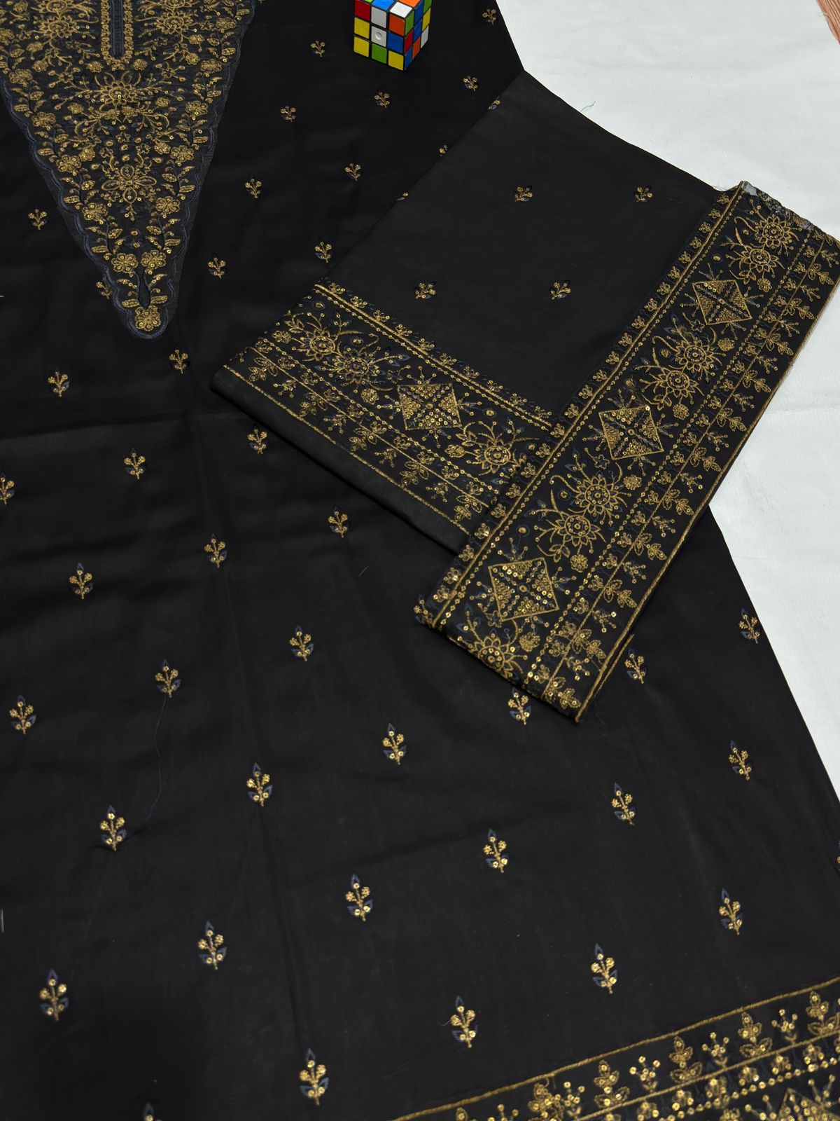 SUMMER COLLECTION - Lawn 3PC Embroidered