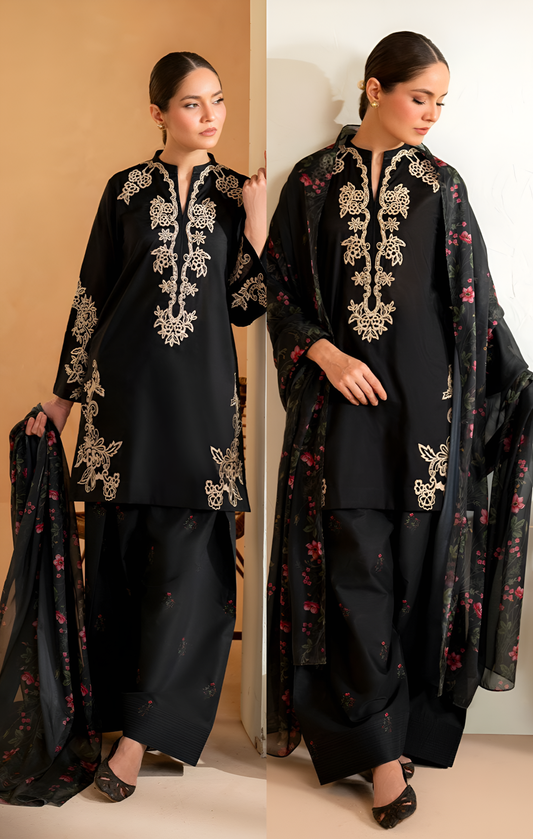 Summer Collection - Lawn 3PC Embroidered