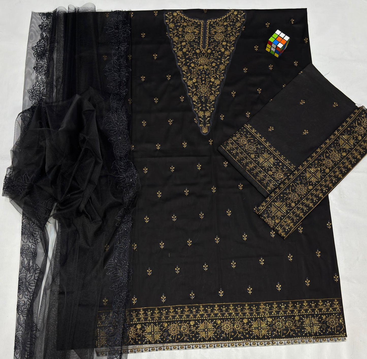SUMMER COLLECTION - Lawn 3PC Embroidered