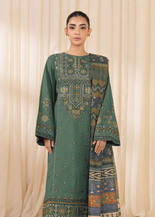SUMMER COLLECTION - Lawn 3PC Embroidered